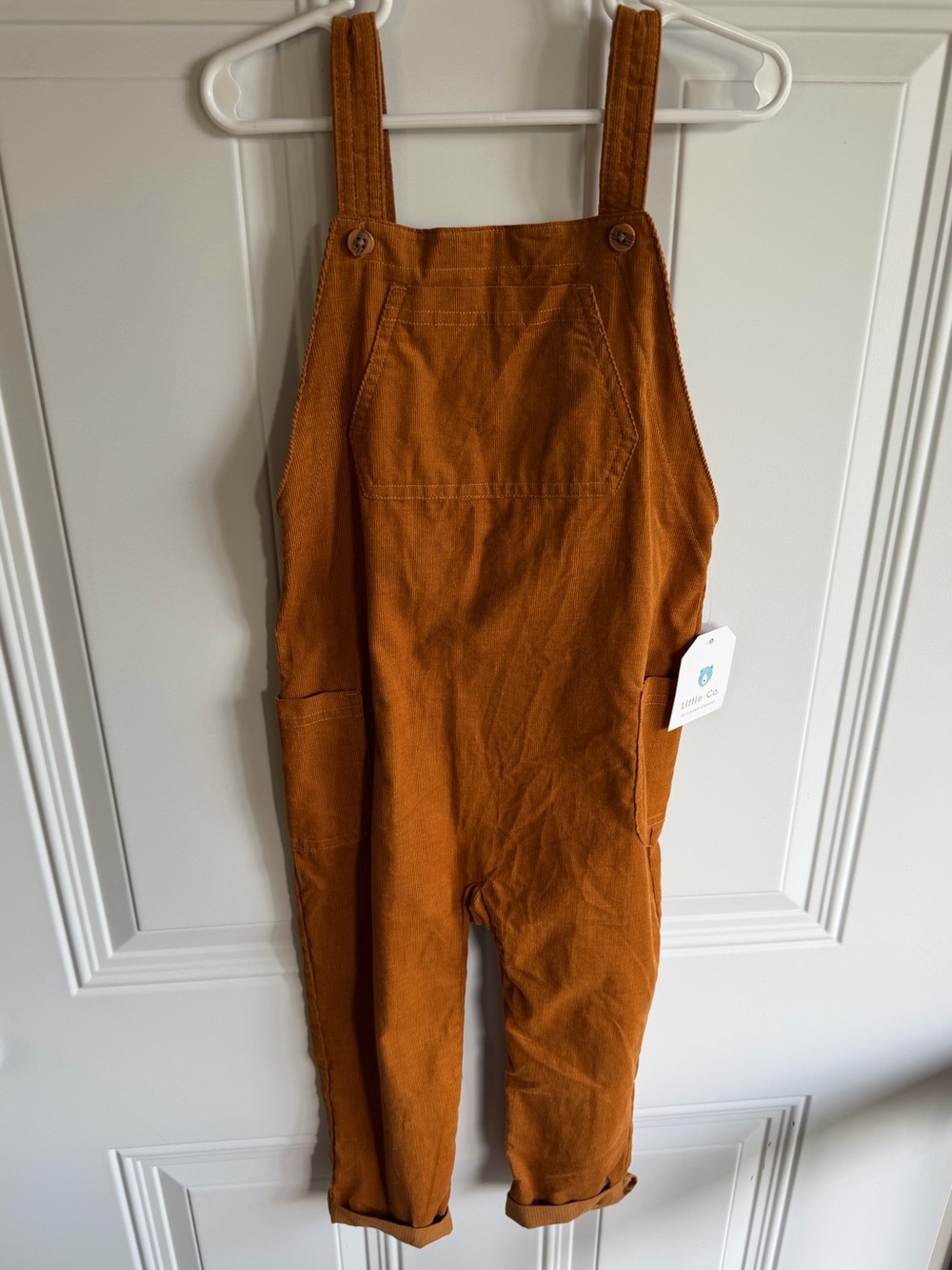 NWT Little Co. brand corduroy overalls size 4T